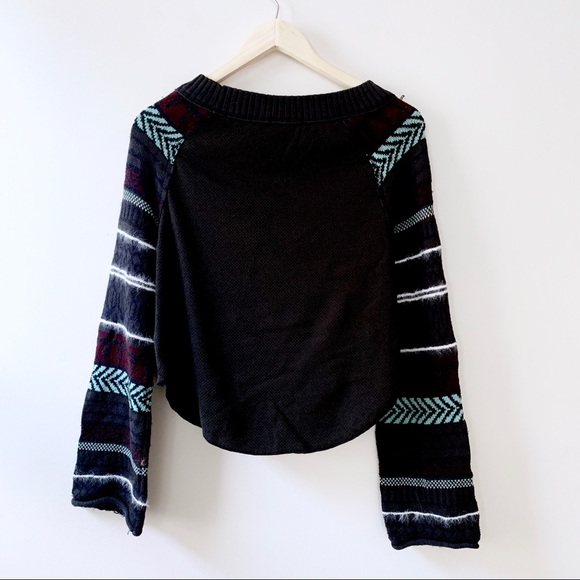Free People Black Fairground Thermal •NWT• - Picture 4 of 8